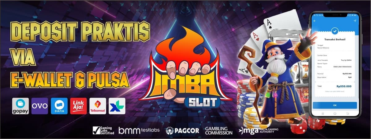 Deposit Praktis Via Pulsa & E-wallet Banner