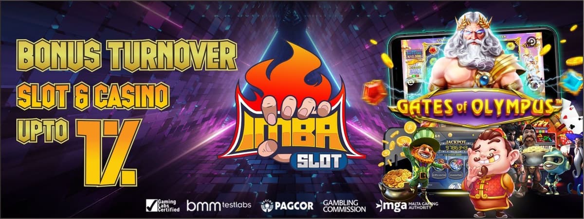Bonus Comission Live Casino & Slot up to 1% Banner